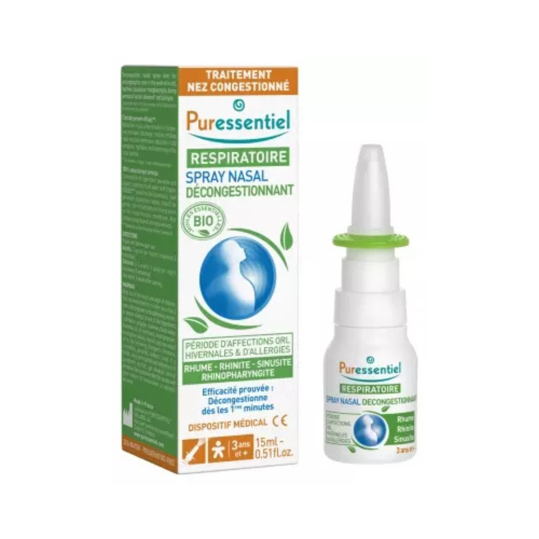 Puressentiel. Respiratoire Spray Nasal Descongestionante (15 ml)