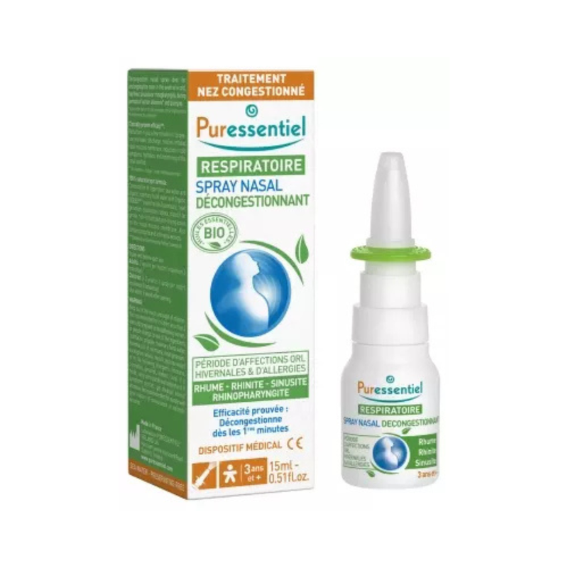 Puressentiel. Respiratoire Spray Nasal Descongestionante (15 ml)