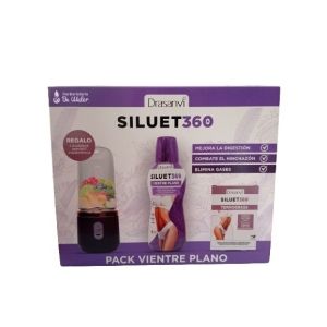 Drasanvi. Pack siluet vientre plano jarabe, termograss silue y licuadora portátil gratis