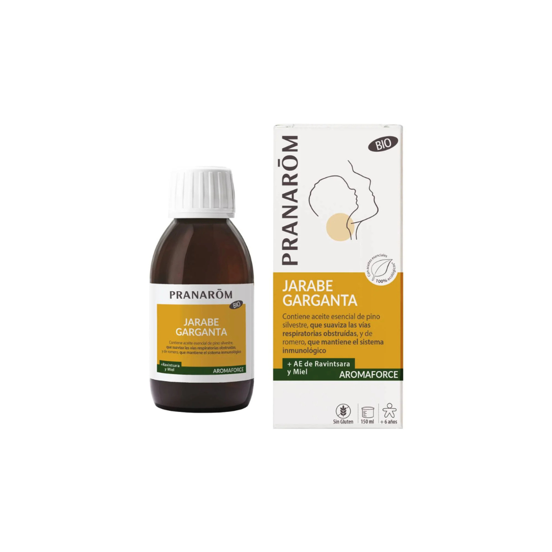 Jarabe Garganta Ravintsara y Miel (150 ml ) (Bio)