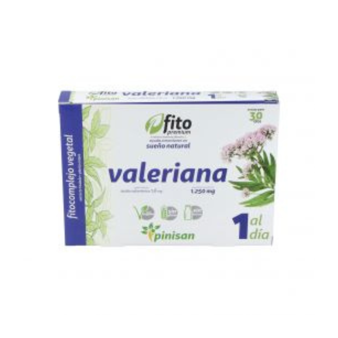 Fito Premium Valeriana (Sin Gluten) (Vegan) (Sin Lactosa)  (30Caps)