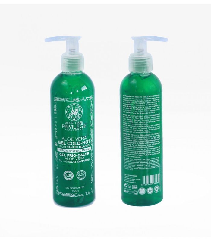 Privilege Gel Frio calor de Aloe Vera (250ml)