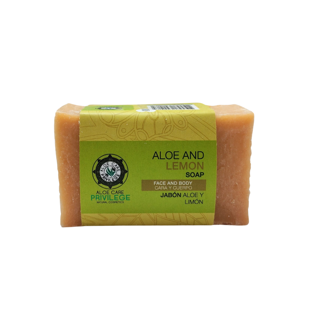 Jabón Artesanal Aloe Vera y limón