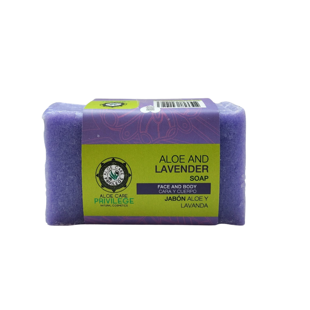 ​Jabón Artesanal Aloe Vera y Lavanda