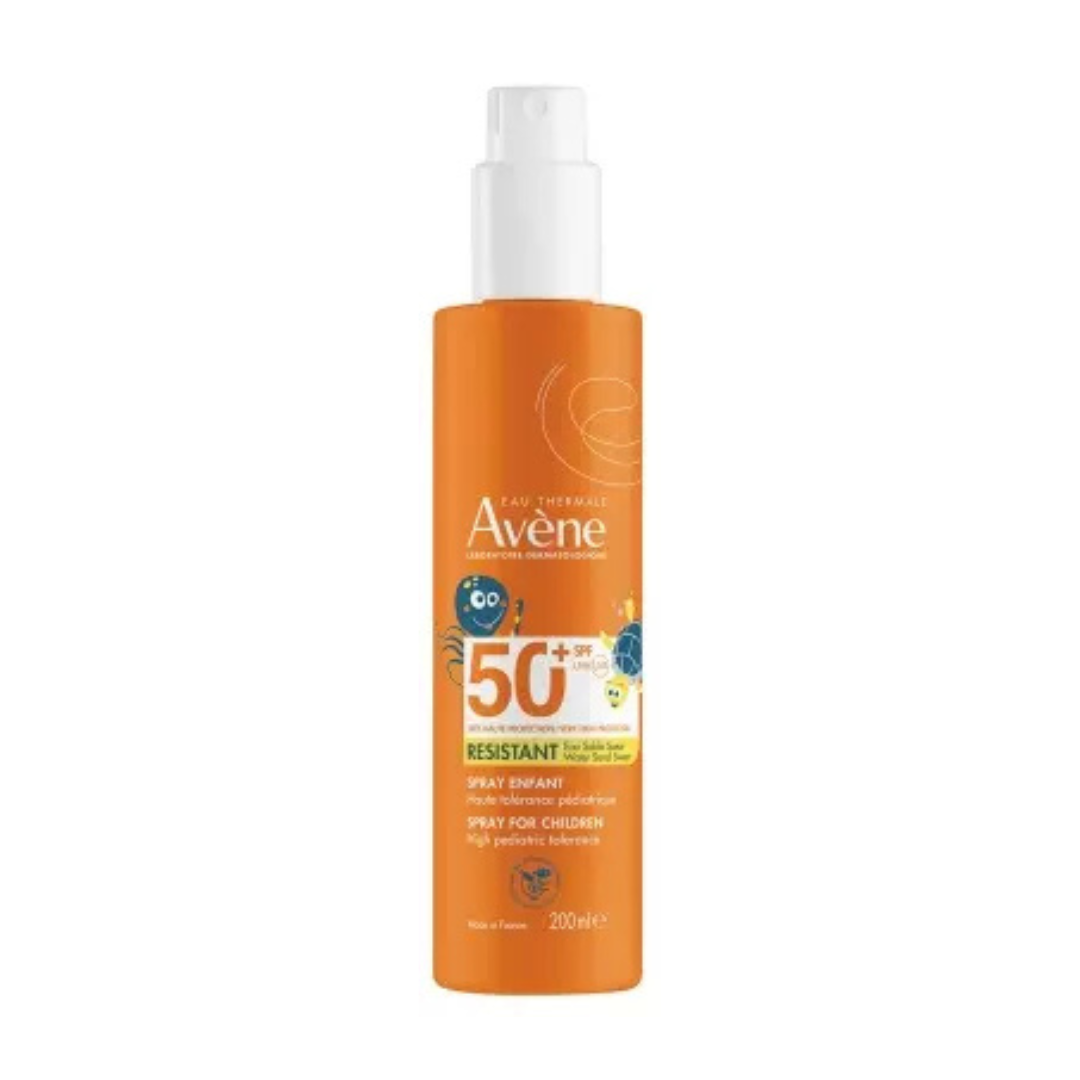 Avène Solaire Spray infantil  desde los 2 años, rostro y cuerpo y sin perfume (SPF50+) (200 ml)
