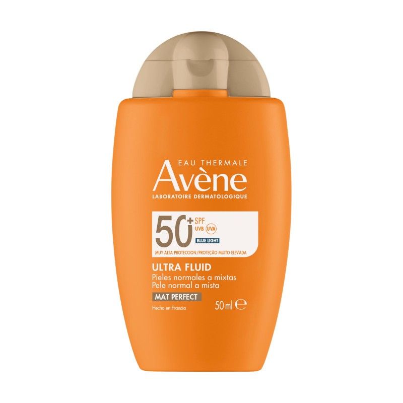 Avène Foto protector facial con Color  para pieles mixtas o grasas. (SPF 50+) (50ml)