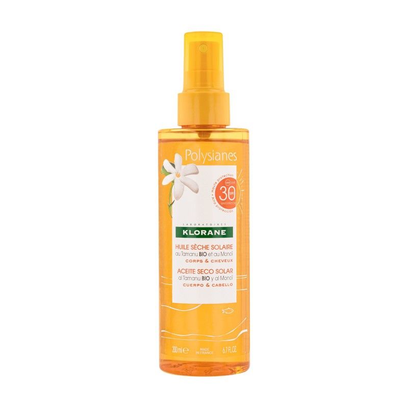 Polysianas Aceite Seco Solar SPF30 200 ml