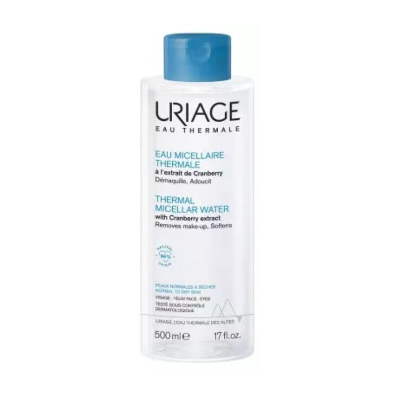 Uriage Agua Micelar Termal Pieles Normales a Secas (500 ml)