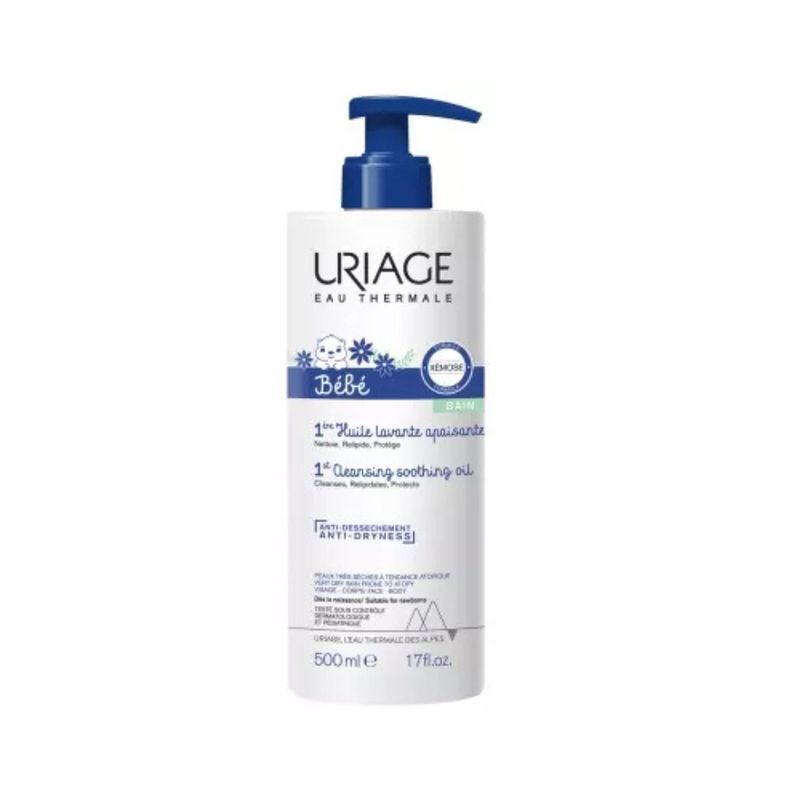 Uriage Bebé 1er Aceite Limpiador Calmante de (500 ml)