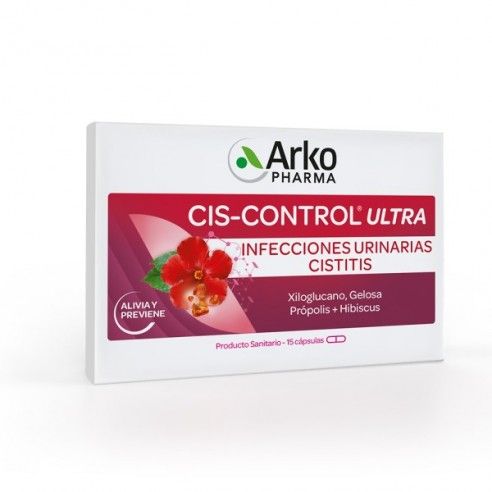 Arkopharma Cis-Control Ultra Infecciones Urinarias Cistitis (15 Cápsulas)