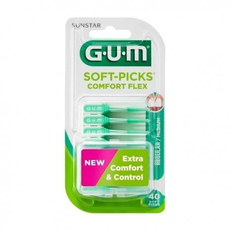 GUM Soft pics Comfort Flex (80 uds)