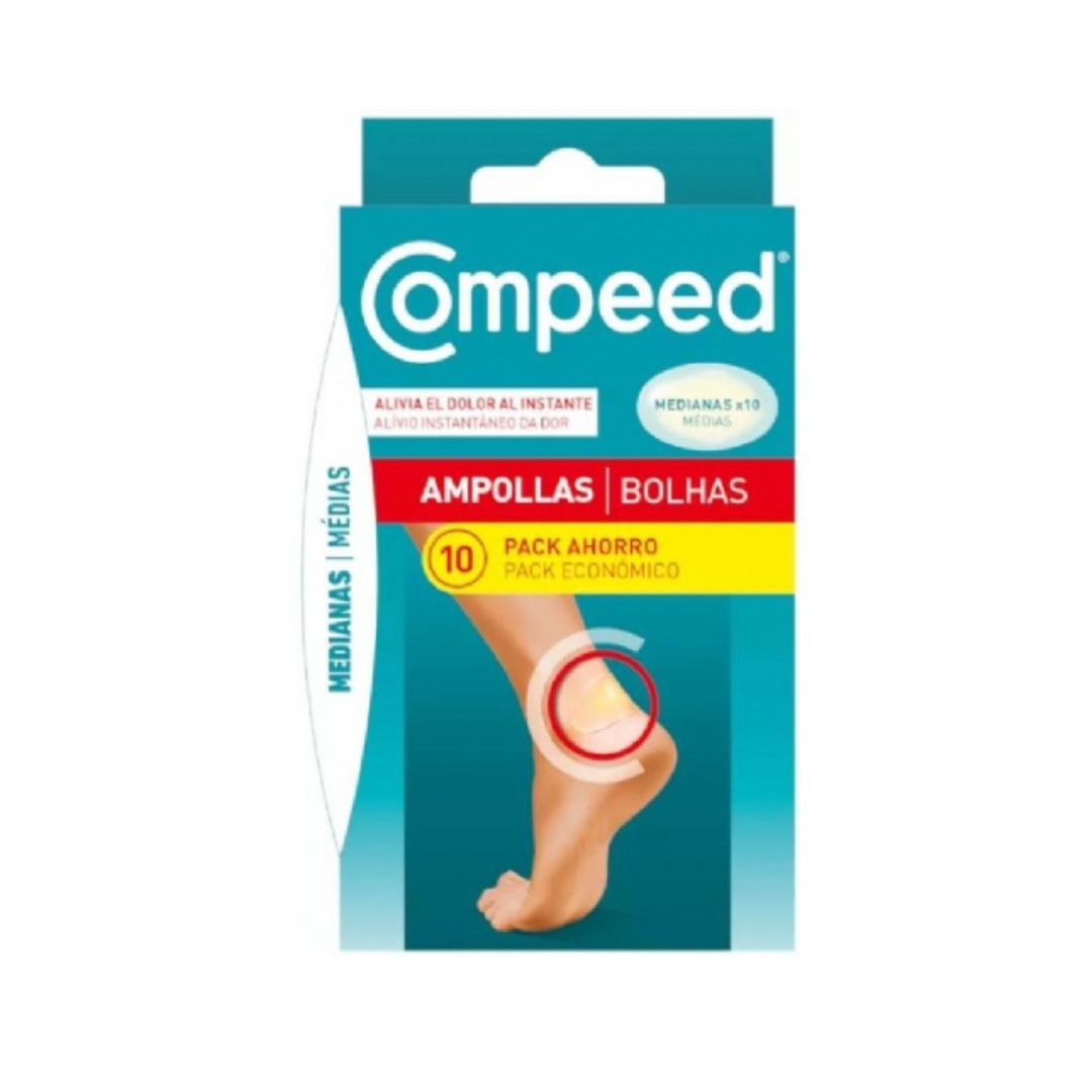 Compeed Ampollas Medianas Pack Ahorro (10 Apósitos)