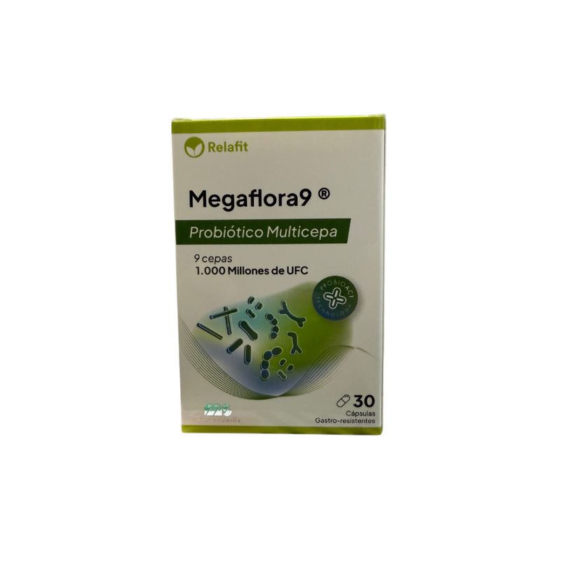 Megaflora9 (Probiotico Multicepa) (30 capsulas)