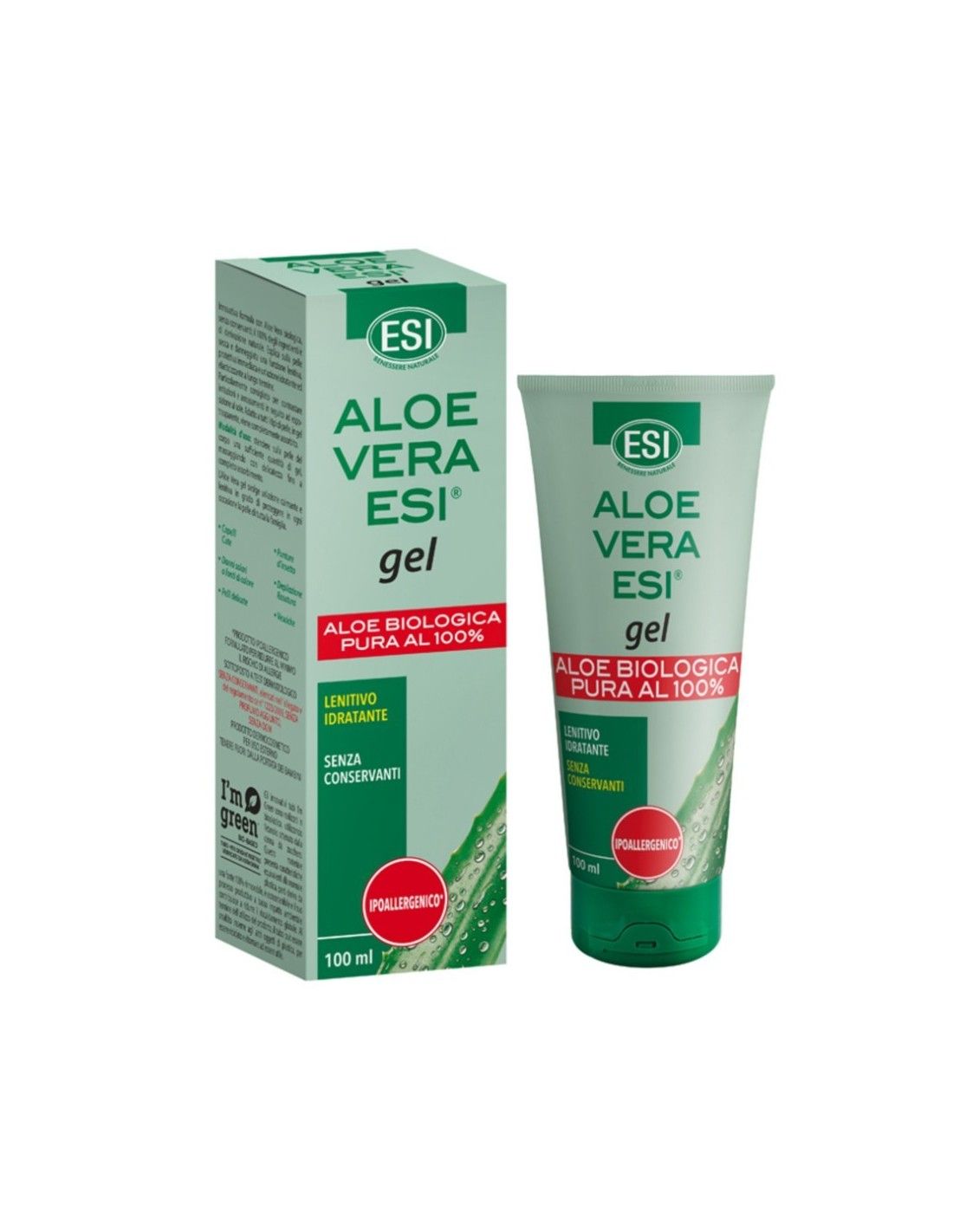 Aloe Vera Gel Puro 100 Ml. De Trepatdiet-Esi