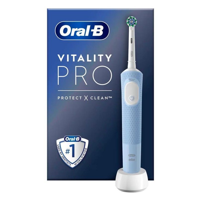 Cepillo Dental Oral B Vitality Pro Azul + 1 Recambio Cross Action
