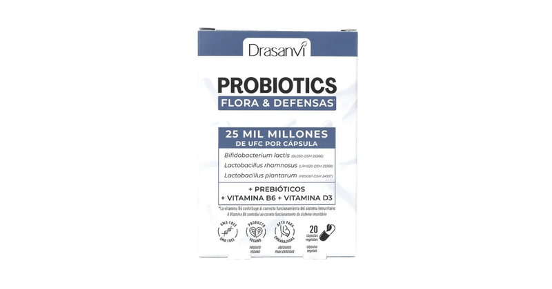 Drasanvi Probioticos Flora&Defensas  (20 cápsulas)
