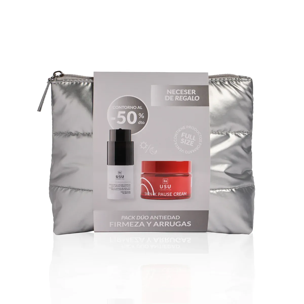 Usu Cosmetic. Pack Dúo Antiedad: Firmeza y Antiarrugas Usu Cosmetic. Pack Dúo Antiedad: Firmeza y Antiarrugas
