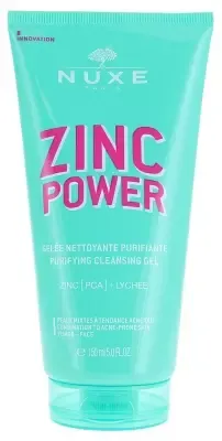 Nuxe Zinc Power Gelée Nettoyante Purifiante (150 ml) Nuxe Zinc Power Gelée Nettoyante Purifiante (150 ml)