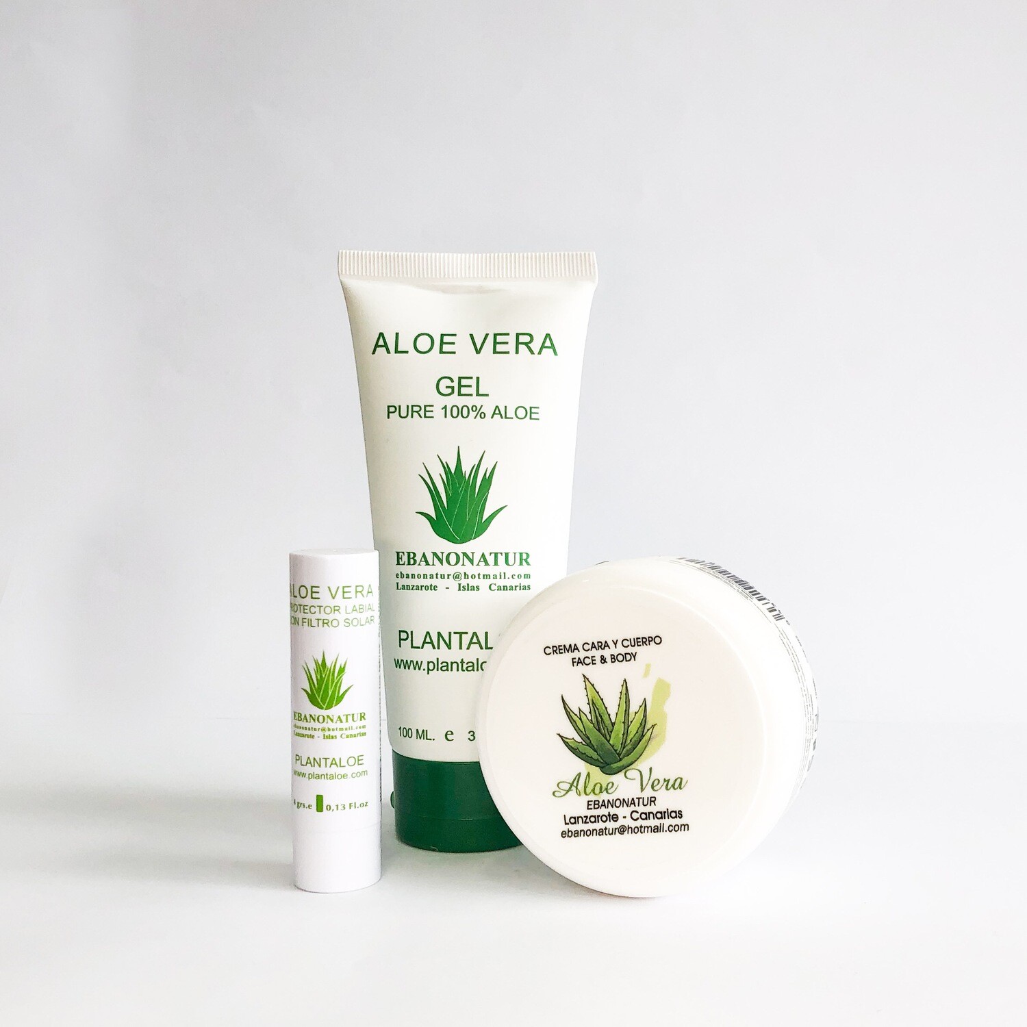 Ebanonatur Pack de viaje 8 Aloe Vera (Gel + Labiel + Face and Body) Ebanonatur Pack de viaje 8 Aloe Vera (Gel + Labiel + Face and Body)