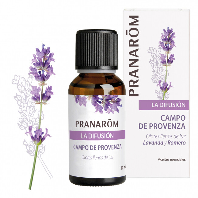Pranarom Aceite esencial mezcla campo de provenza (lavanda y romero) (30ml) (BIO) (100% ecológico) Pranarom Aceite esencial mezcla campo de provenza (lavanda y romero) (30ml) (BIO) (100% ecológico)