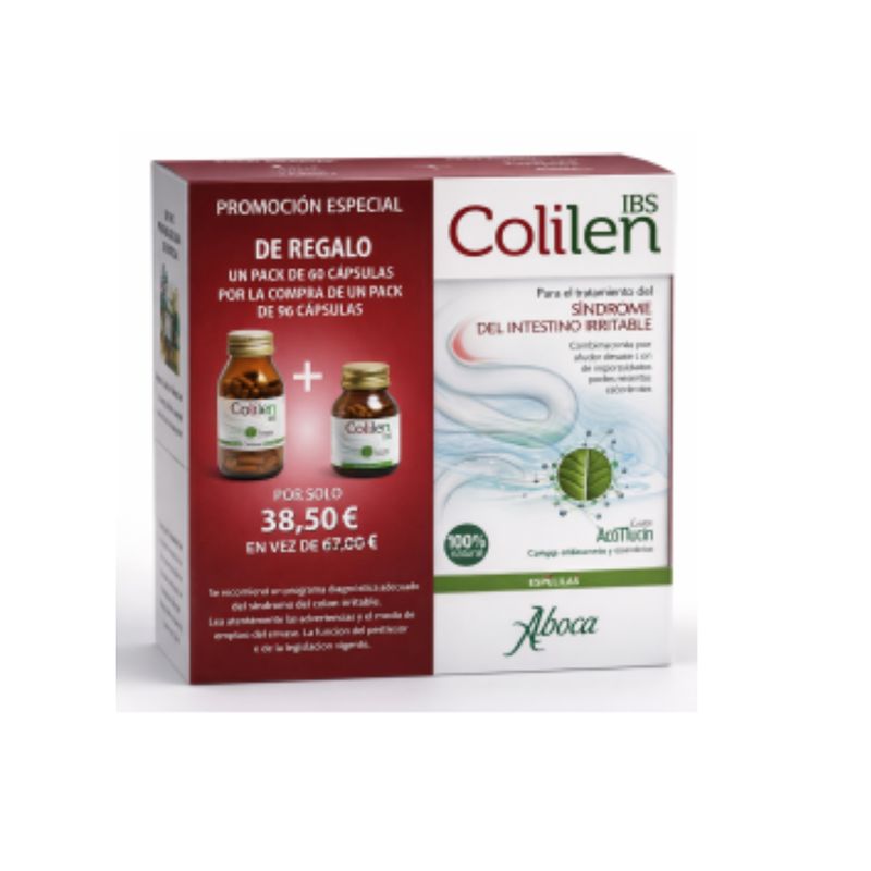 Aboca Colilen IBS Promoción Especial 96 Cápsulas + 60 Cápsulas de Regalo