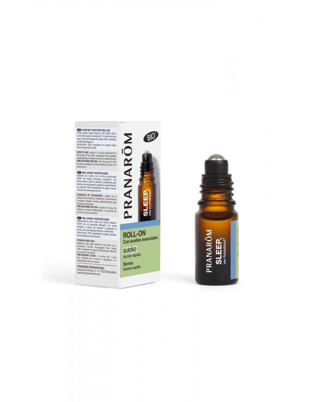 Pranarom Aromaboost Sleep Sueño (BIO) Roll-ON (5ml) con Manzanilla Noble Pranarom Aromaboost Sleep Sueño (BIO) Roll-ON (5ml) con Manzanilla Noble