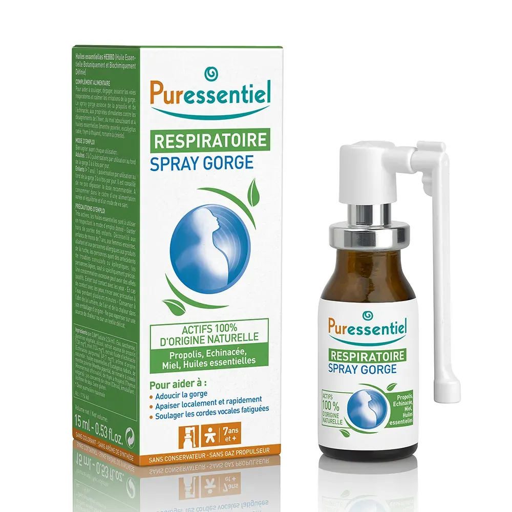 Puressentiel Respiración Spray Garganta Respiracion (15ml) Puressentiel Respiración Spray Garganta Respiracion (15ml)