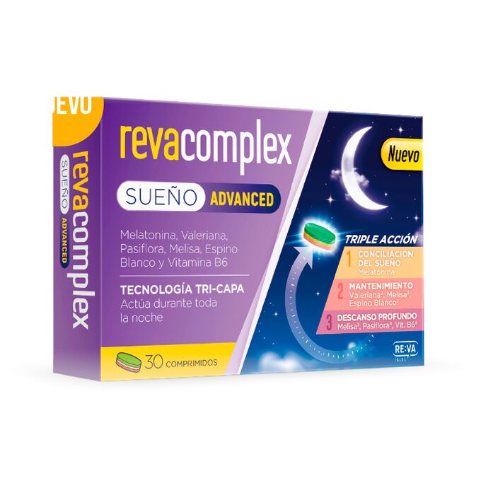Reva Complex Sueño Advanced (30 Comprimidos) Reva Complex Sueño Advanced (30 Comprimidos)