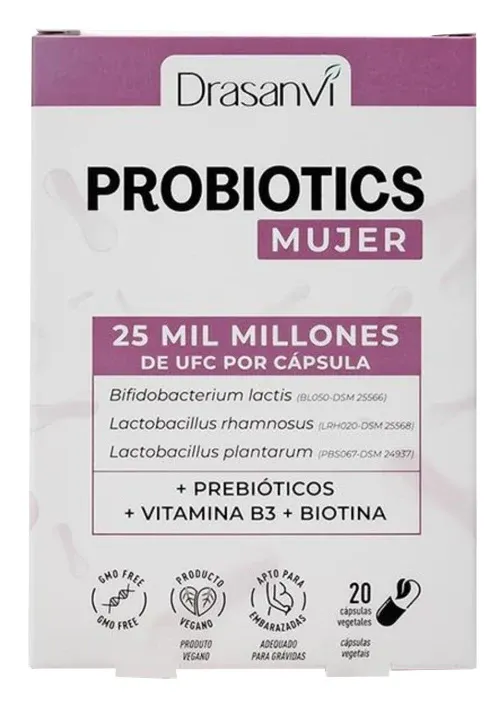 Drasanvi Probiotics Mujer (20 Cápsulas) Drasanvi Probiotics Mujer (20 Cápsulas)
