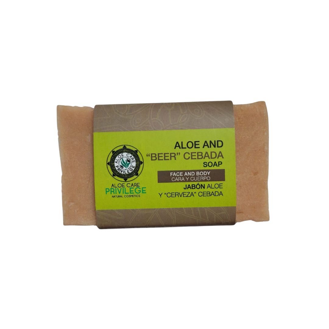Jabón Artesanal de Aloe Vera y Cebada Beers Jabón Artesanal de Aloe Vera y Cebada Beers