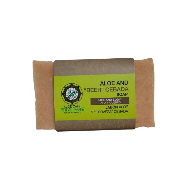 ​​Jabón Artesanal de Aloe Vera y Cebada Beers