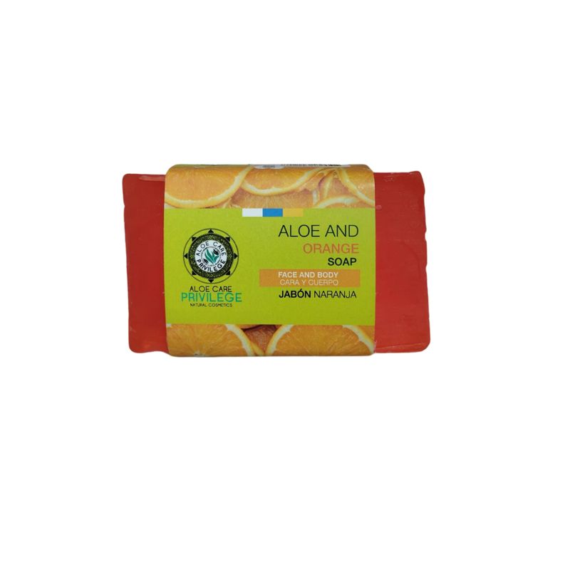 ​​Jabón Artesanal de Aloe Vera y Naranja