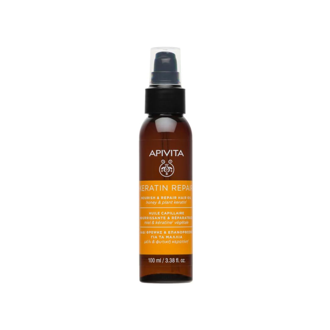 Apivita Aceite Capilar Nutritivo Y Reparador Keratin Repair 100 Ml Apivita (100 ml) Apivita Aceite Capilar Nutritivo Y Reparador Keratin Repair 100 Ml Apivita (100 ml)
