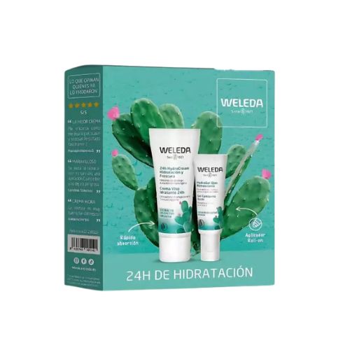 Weleda Cofre Hidratación crema y contorno