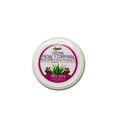 Crema Facial y Corporal Aloe Vera y Rosa Mosqueta