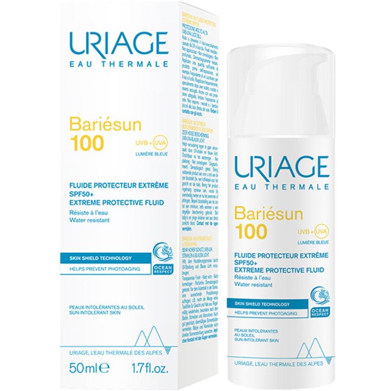 Uriage Bariésun 100 SPF50+ Piel Intolerante al Sol es un protector solar facial . Uriage Bariésun 100 SPF50+ Piel Intolerante al Sol es un protector solar facial .