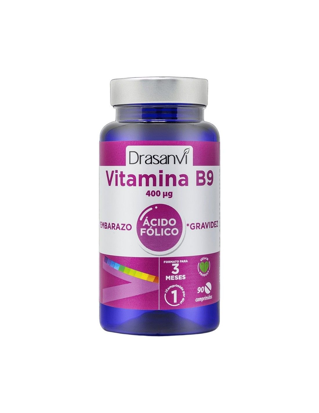 Drasanvi Vitamina B9 400Ug Acido Folico (90 Comprimidos) Drasanvi Vitamina B9 400Ug Acido Folico (90 Comprimidos)