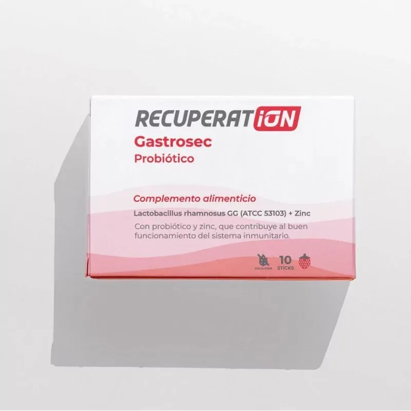 Gastrosec Sobres Sabor Fresa - 10 Unidades