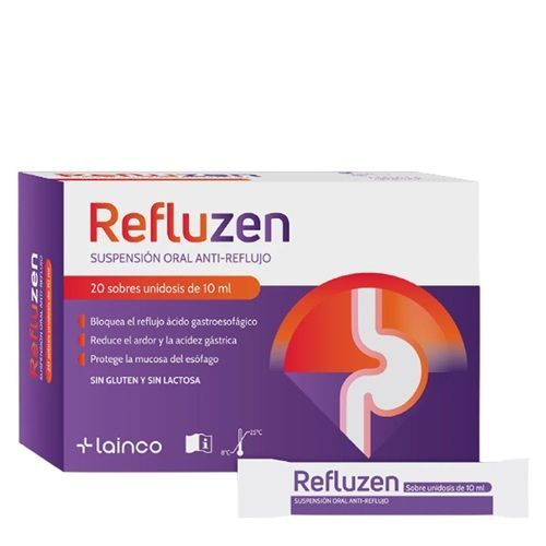 Refluzen 20 Sobres 10 Ml Refluzen 20 Sobres 10 Ml