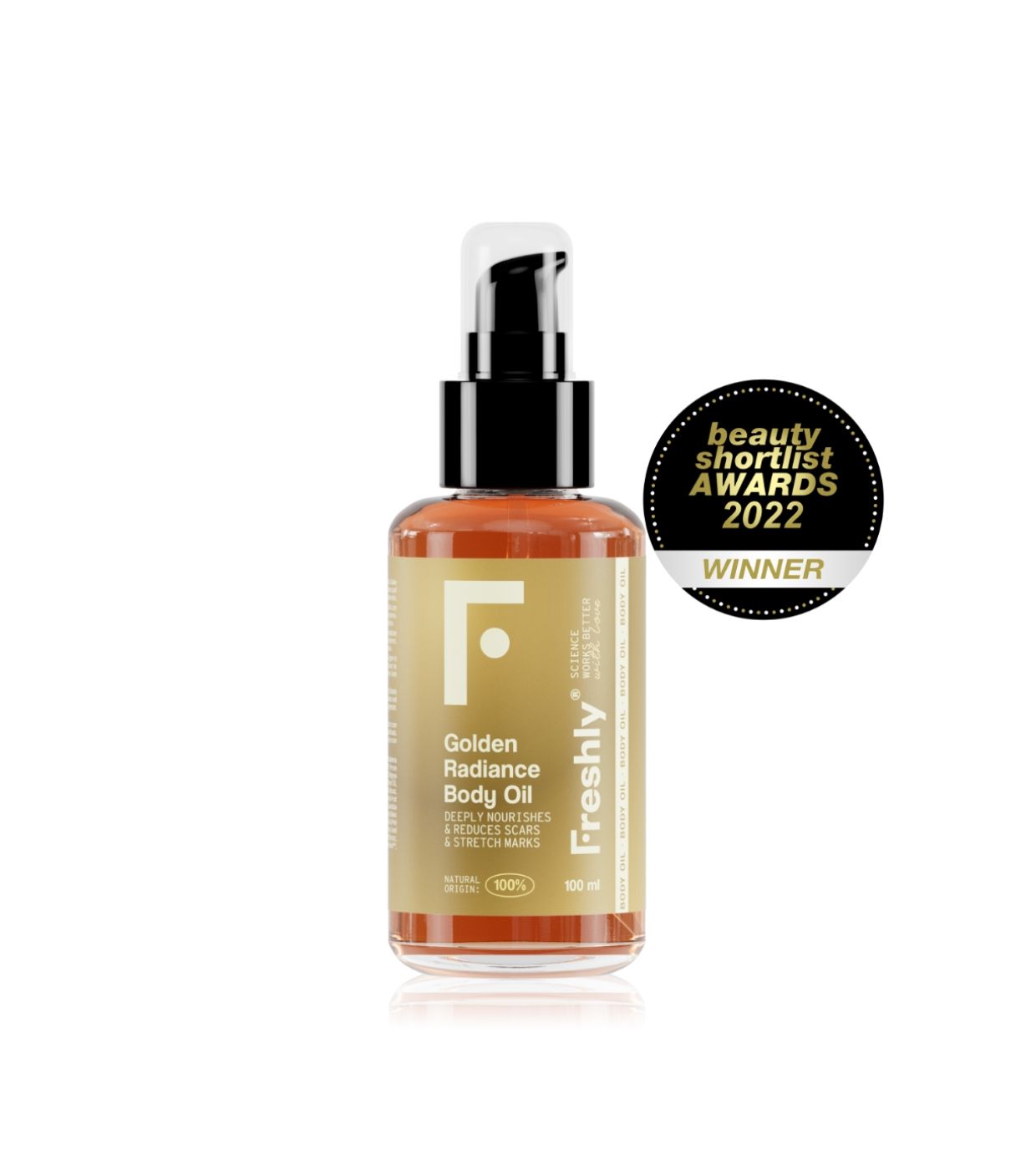 Freshly Cosmetics Aceite corporal Golden Radiance 100ml Freshly Cosmetics Aceite corporal Golden Radiance 100ml
