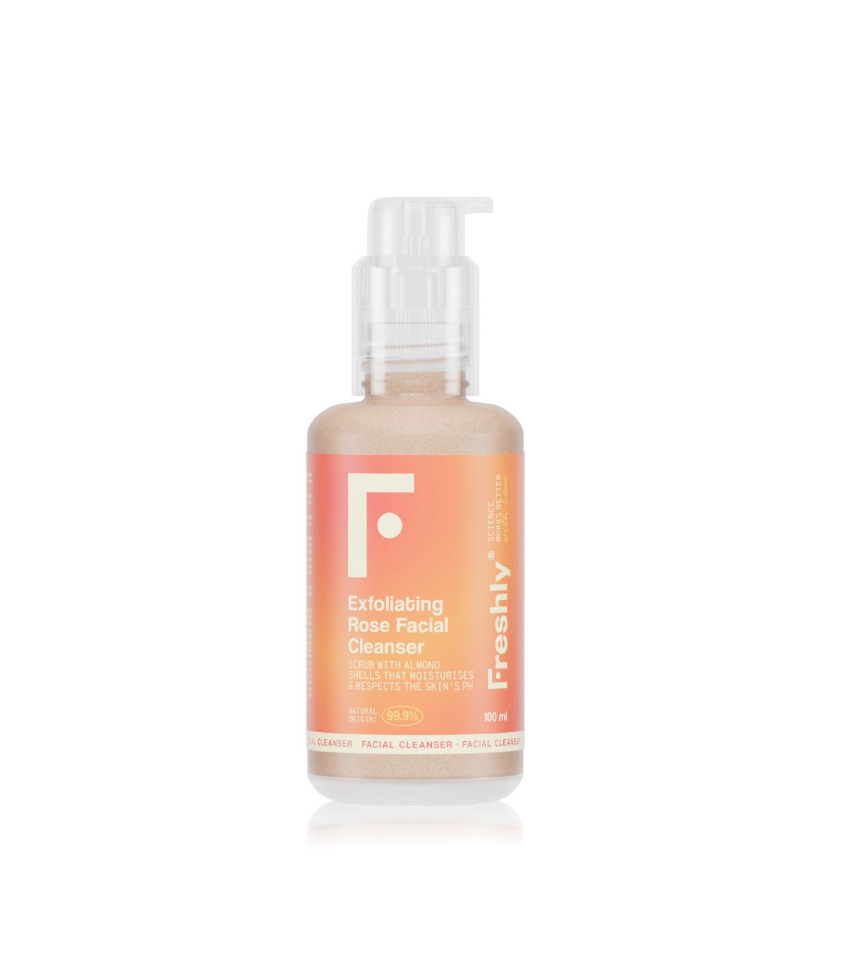 Freshly Cosmetics Limpiador facial exfoliante Rose Freshly Cosmetics Limpiador facial exfoliante Rose