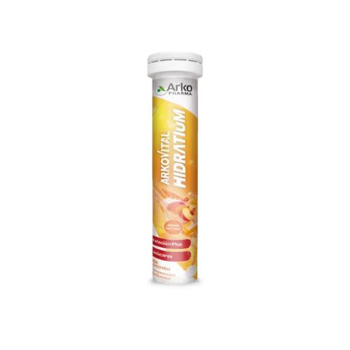 Arkovital Hidratium Melocoton 24 Comprimidos Efervescentes