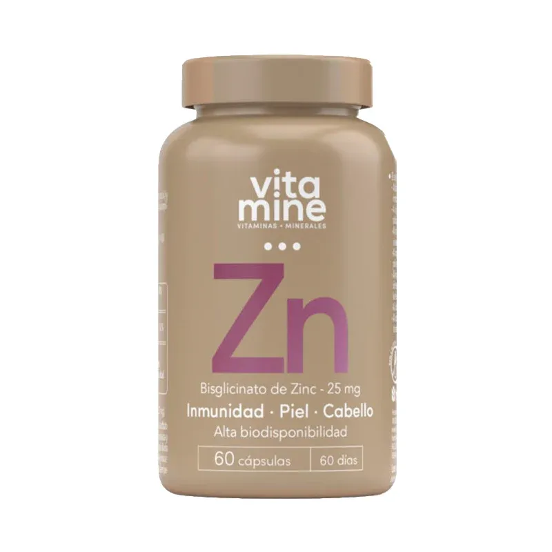 Bisglicinato de Zinc · Herbora · 60 cápsulas