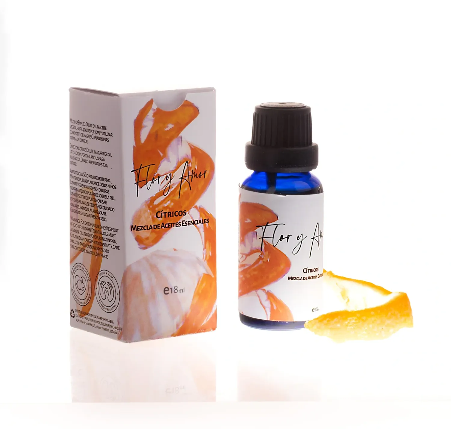 Mezcla Aceites Esenciales - Cítricos 18ml Flor y Amor Mezcla Aceites Esenciales - Cítricos 18ml Flor y Amor