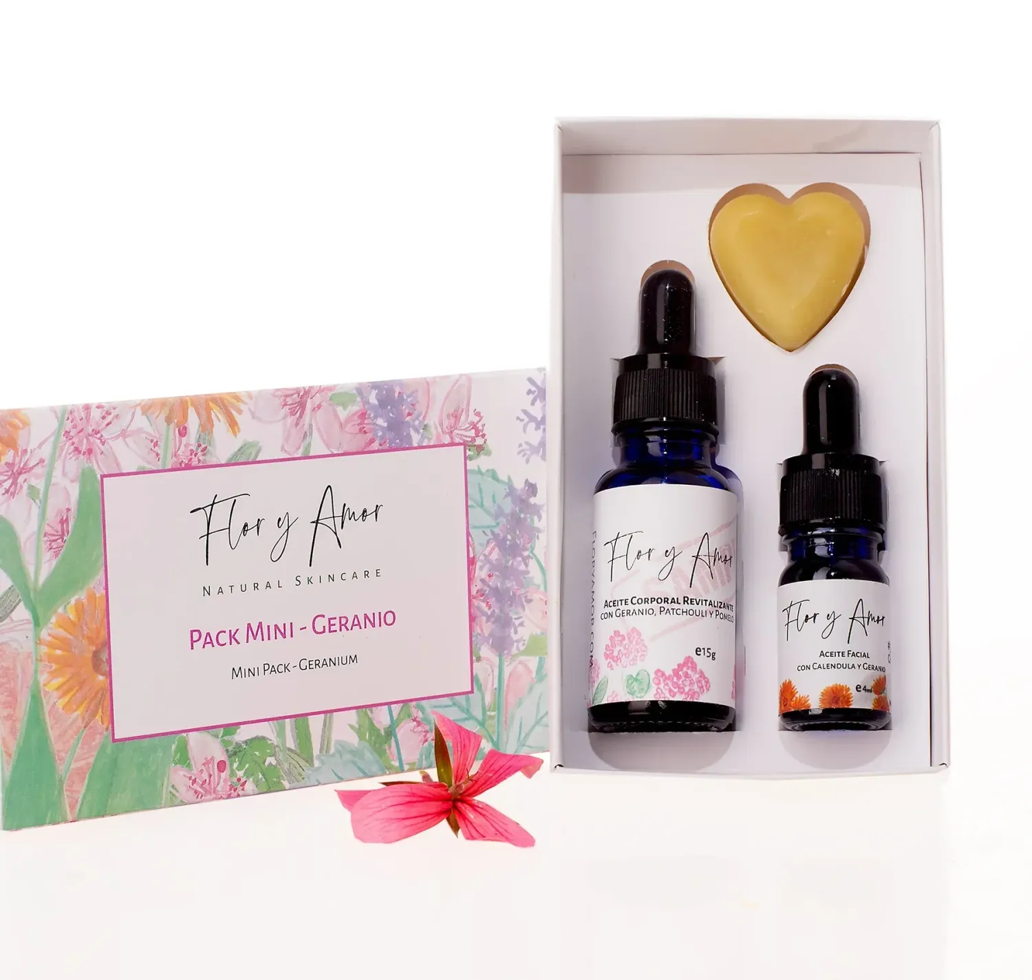 Pack Mini - Geranio Flor y Amor Pack Mini - Geranio Flor y Amor