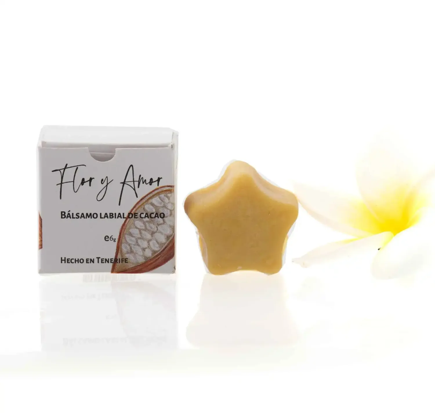 Bálsamo Labial de Cacao Flor y Amor Bálsamo Labial de Cacao Flor y Amor