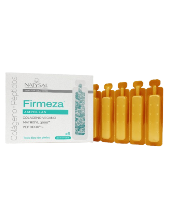 Colageno+peptidos firmeza 5 ampollas natysal