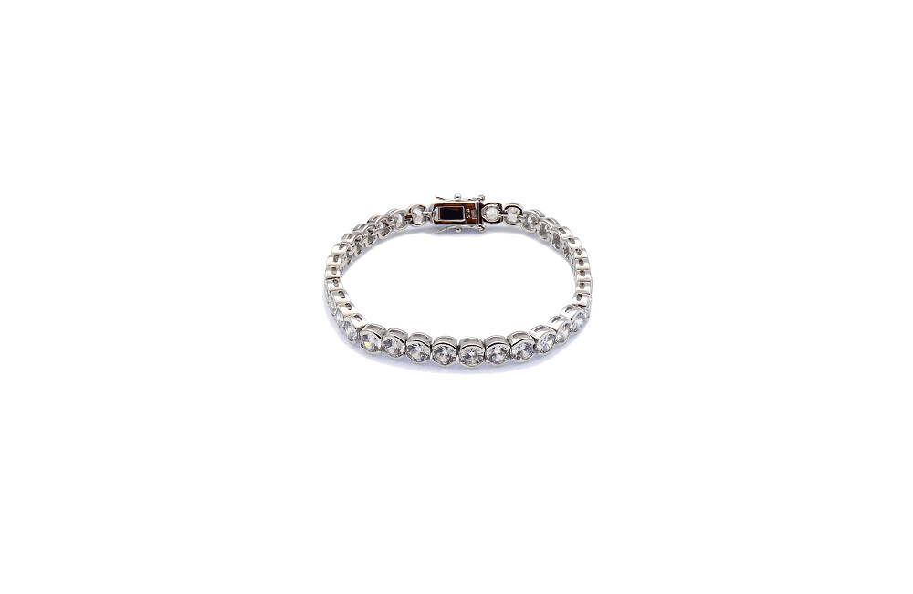 Pulsera riviere chaton
