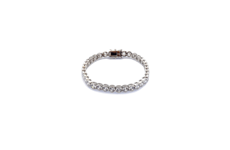 Pulsera riviere chaton