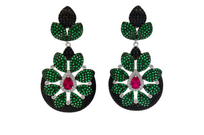 Pendientes circonitas colores Pendientes circonitas colores